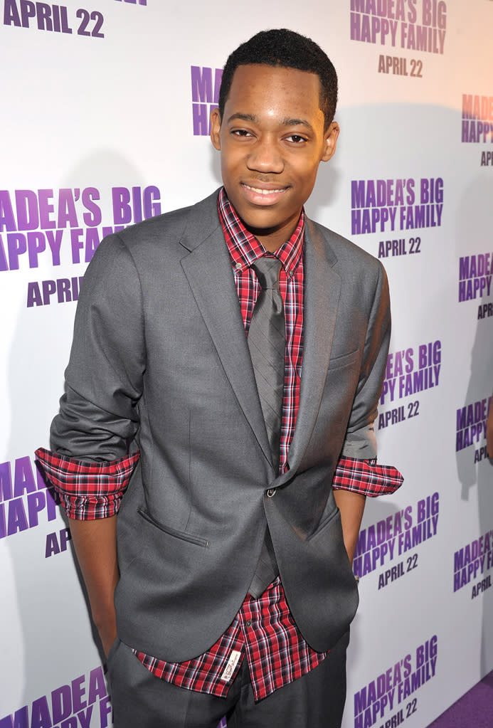 Tyler Perry's Madea's Big Happy Family 2011 LA Premiere Tyler James Williams