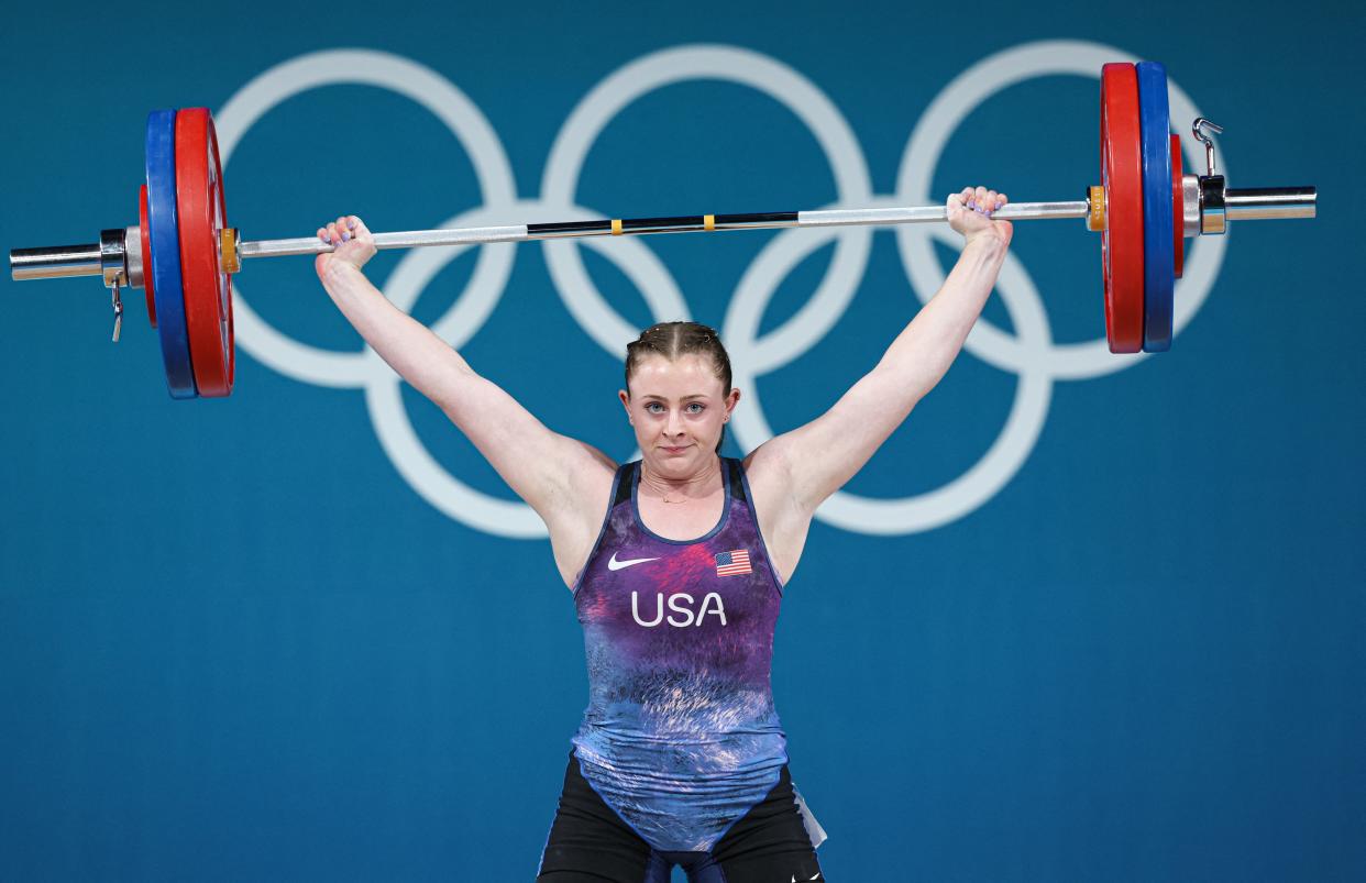 Olivia Reeves wins USA's first gold in weightlifting in 24 years