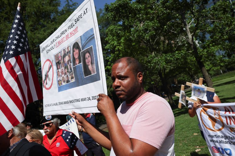 National Rifle Association (NRA) annual convention in Houston