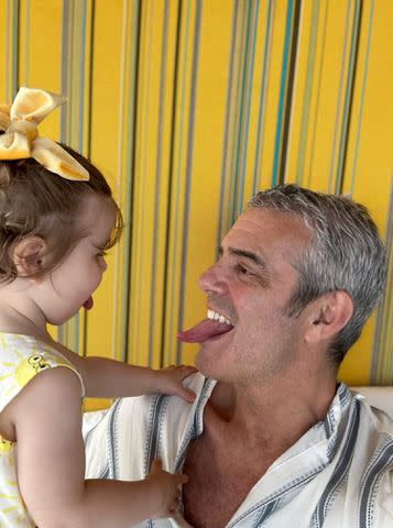 <p>Andy Cohen Instagram</p> Andy Cohen and daughter Lucy