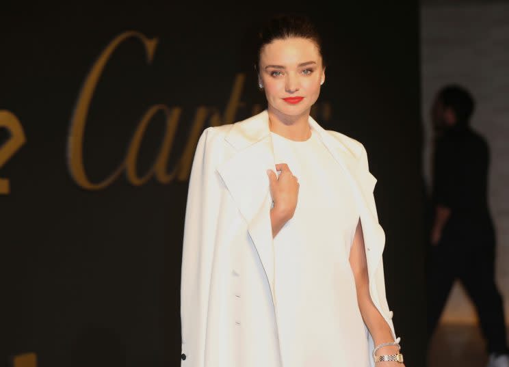 Miranda Kerr heiratete im Mai den Internet-Unternehmer Evan Spiegel. (Bild: AP Photo)