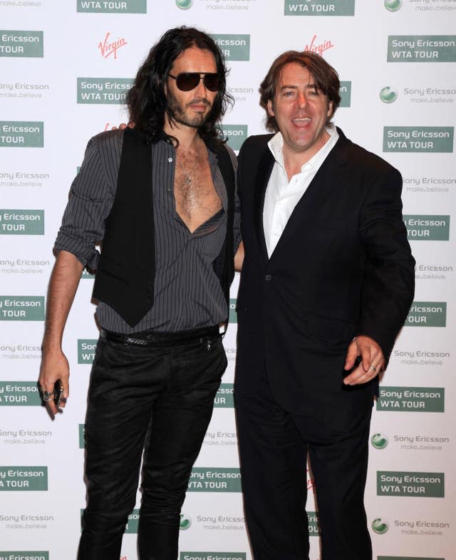 Russell Brand and Jonathan Ross