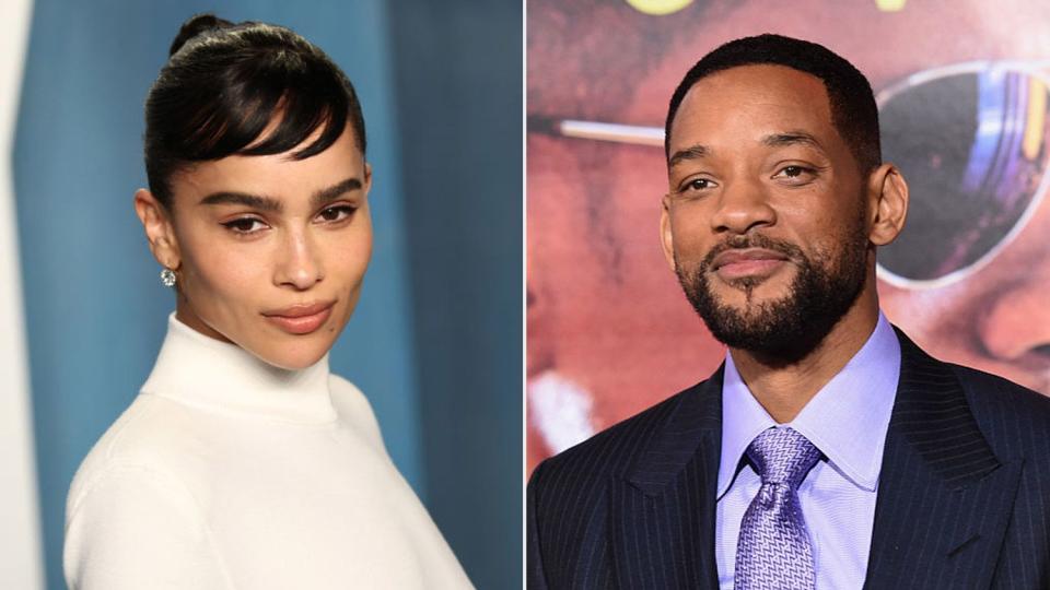 zoe kravitz, will smith