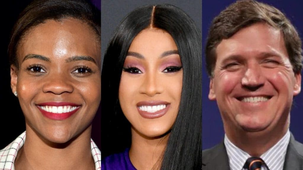 Candace Owens Cardi B Tucker Carlson thegrio.com