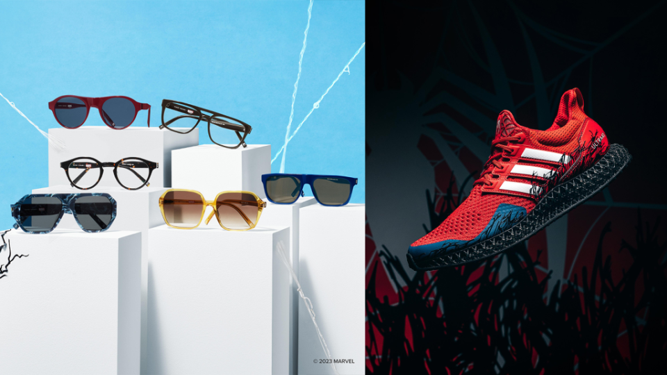Marvel's Spider-Man 2 Marketing Collaborations with Warby Parker and Adidas
