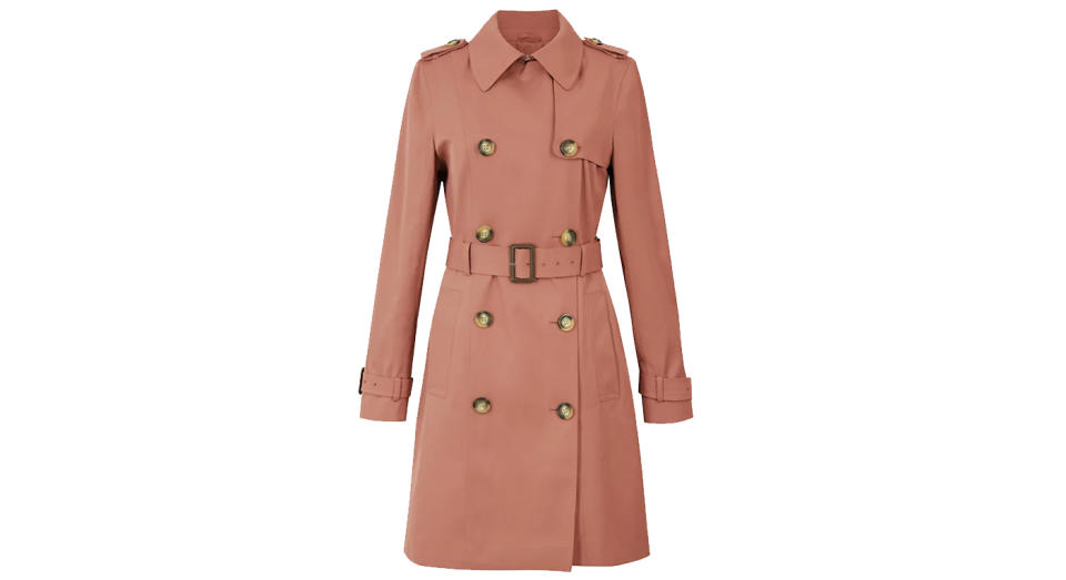 Double Breasted Trench Coat