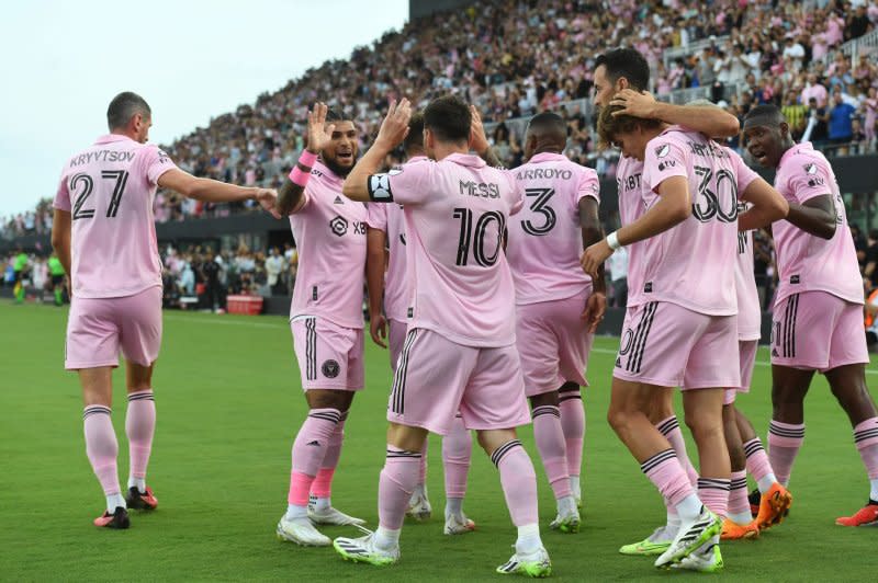 The Inter Miami Herons are 4-0 since Lionel Messi joined the team last month. File Photo by Larry Marano/UPI