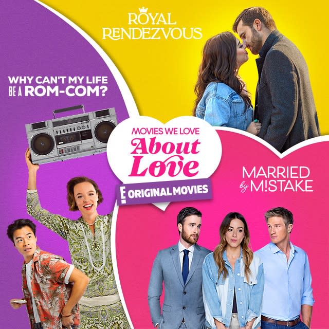 E! Announces Premiere Dates for 3 Romantic Comedies - Why Can't My Life Be  a Rom-Com?, Royal Rendezvous, and Married by Mistake 