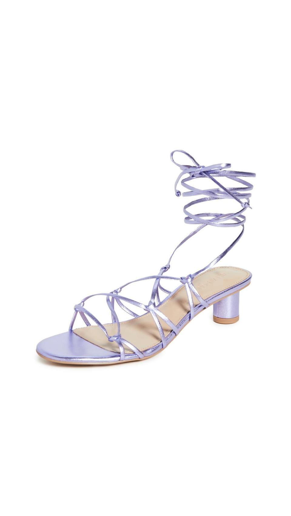 1) Cashmere Sandals