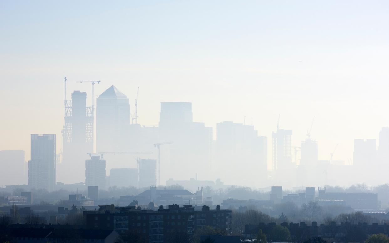 Two separate high pollution warnings were issued for London last summer - copyright 2018 shomos uddin