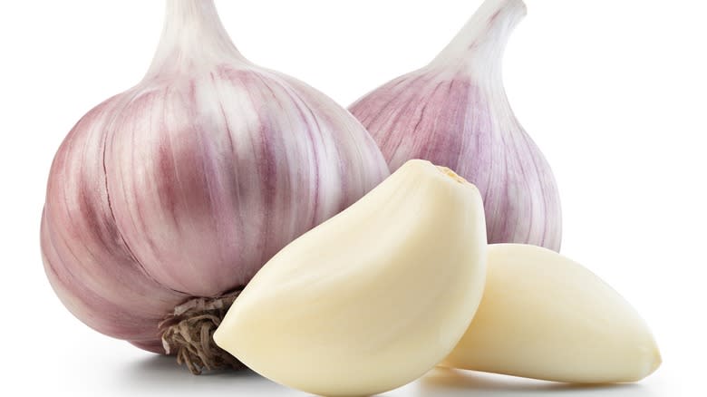 two garlic cloves