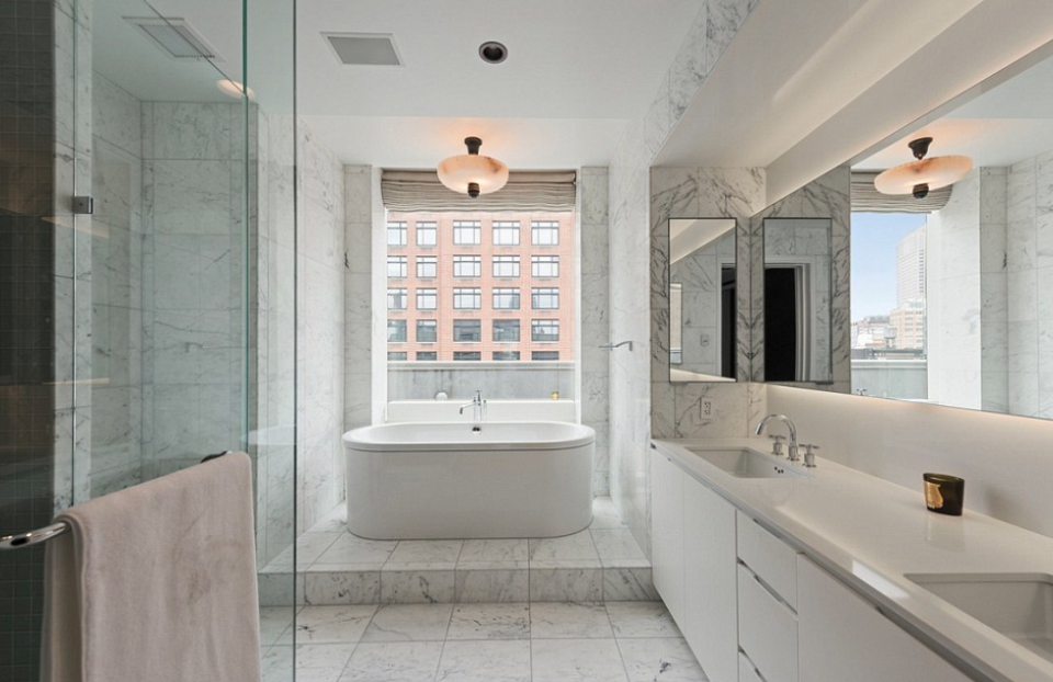 Justin and Jessica's luxe NYC penthouse