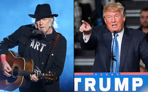 Neil Young vs. Donald Trump
