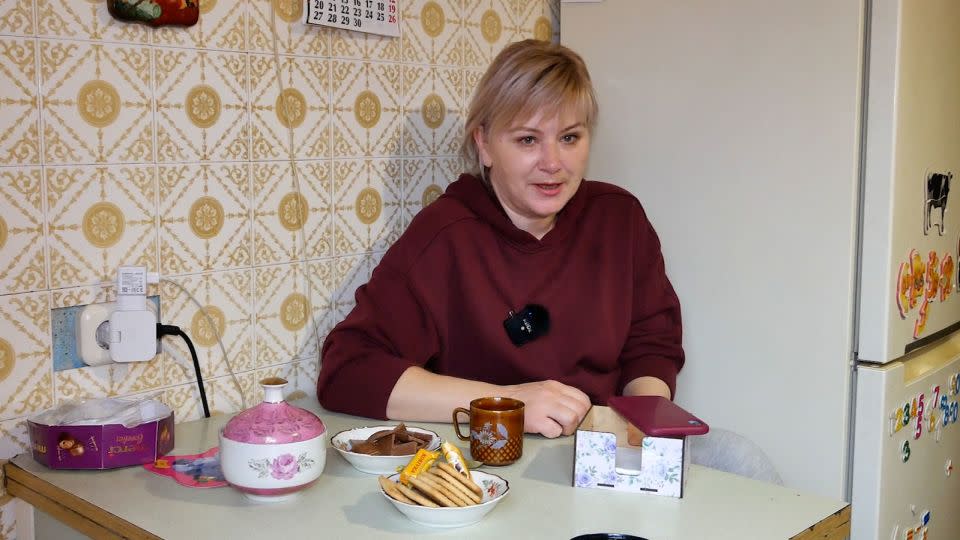 Kherson resident Inna Balyoha stayed in the city through Russian occupation and liberation. - CNN