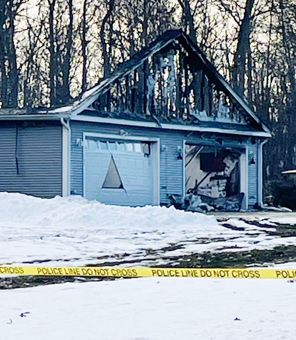 One person died in a Monday morning fire at 113 Sachem Drive in Plainfield.