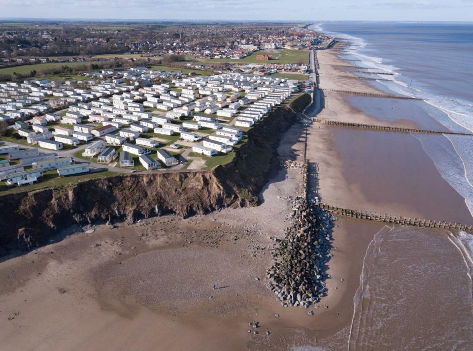 Homes at Longbeach Leisure Park, Hornsea (Tom Maddick  SWNS)