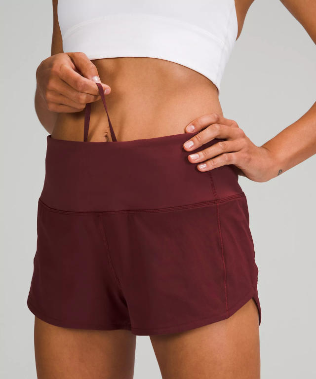 lululemon Align™ High-Rise Short 4, Red Merlot