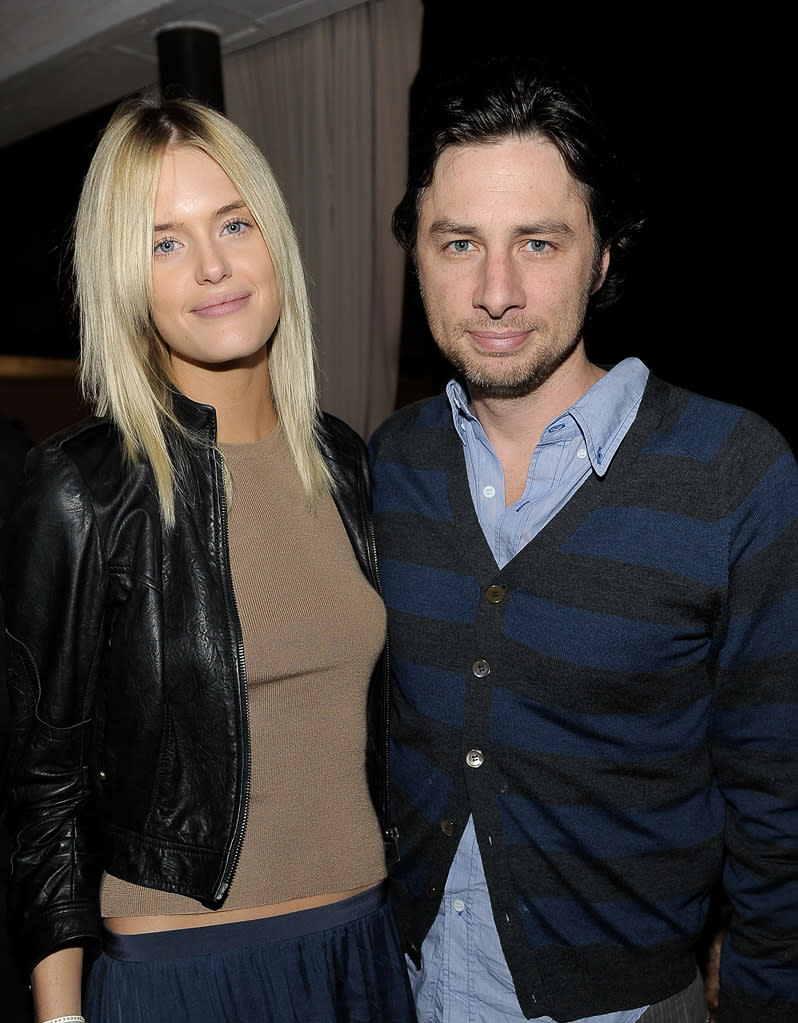 2010 AFI Fest Zach Braff Taylor Bagley