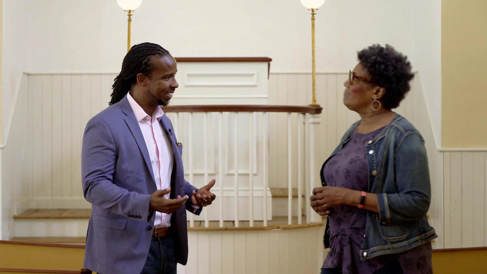 Bestselling author Ibram X. Kendi, with correspondent Nancy Giles.   / Credit: CBS News