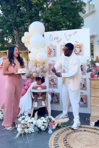 Diddy Celebrates Daughter Love's First Birthday with Pink-Themed Party ...