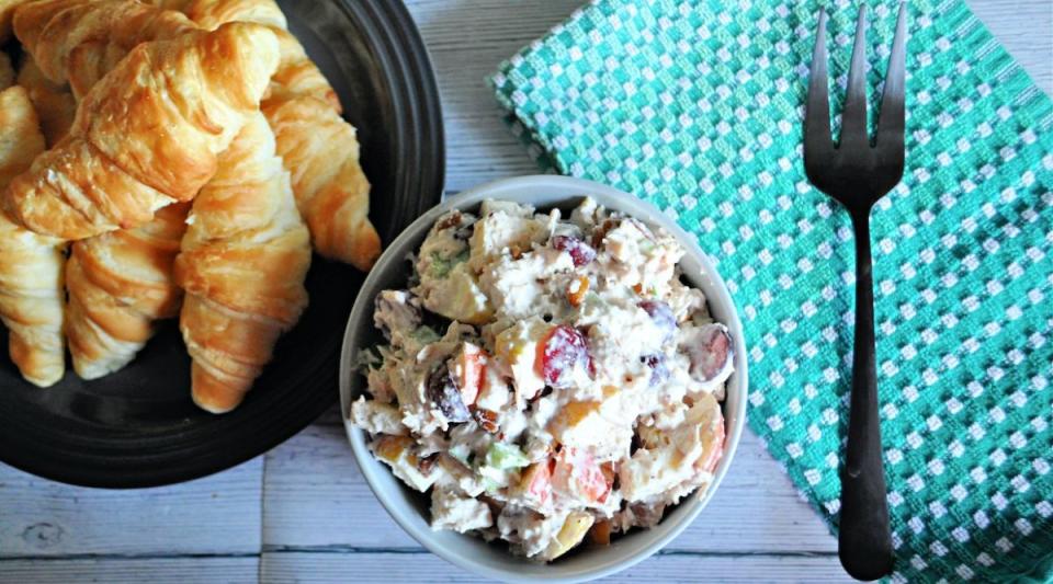 <em>Arby's Pecan Chicken Salad and Croissants</em><p>Krista Marshall</p>