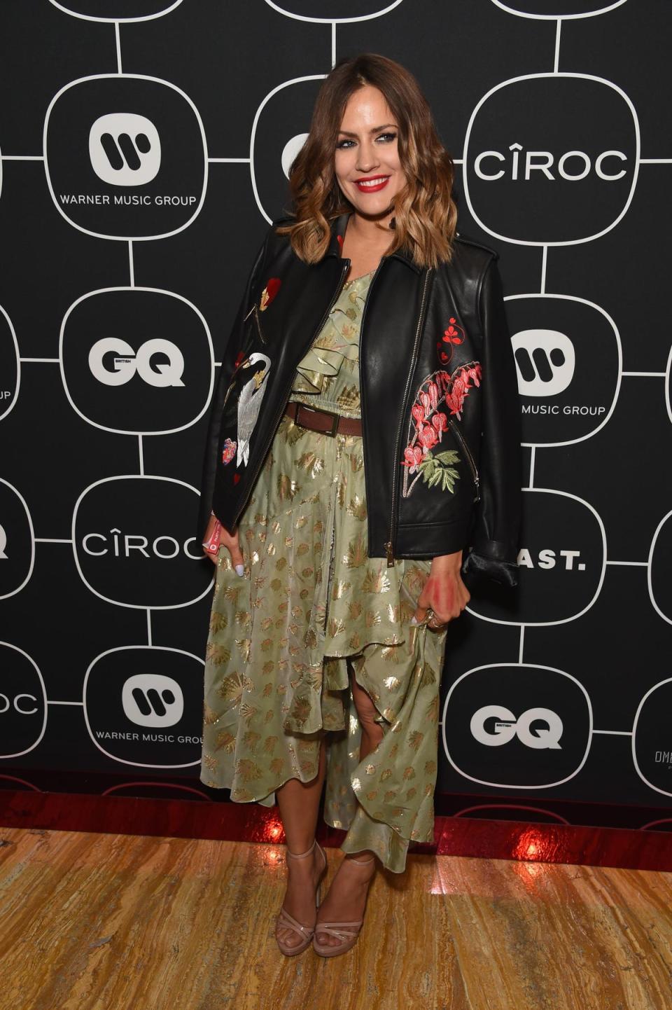 Caroline Flack attends the Brits Awards 2018 After Party hosted by Warner Music Group, Ciroc and British GQ  at Freemasons Hall on February 21, 2018 in London,England. (Dave Benett)