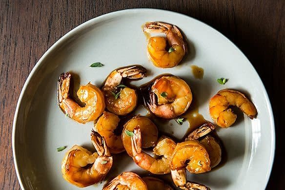 <strong>Get the <a href="http://food52.com/recipes/18447-honey-glazed-shrimp" target="_blank">Honey-Glazed Shrimp recipe</a> by deana@lostpastremembered via Food52</strong>