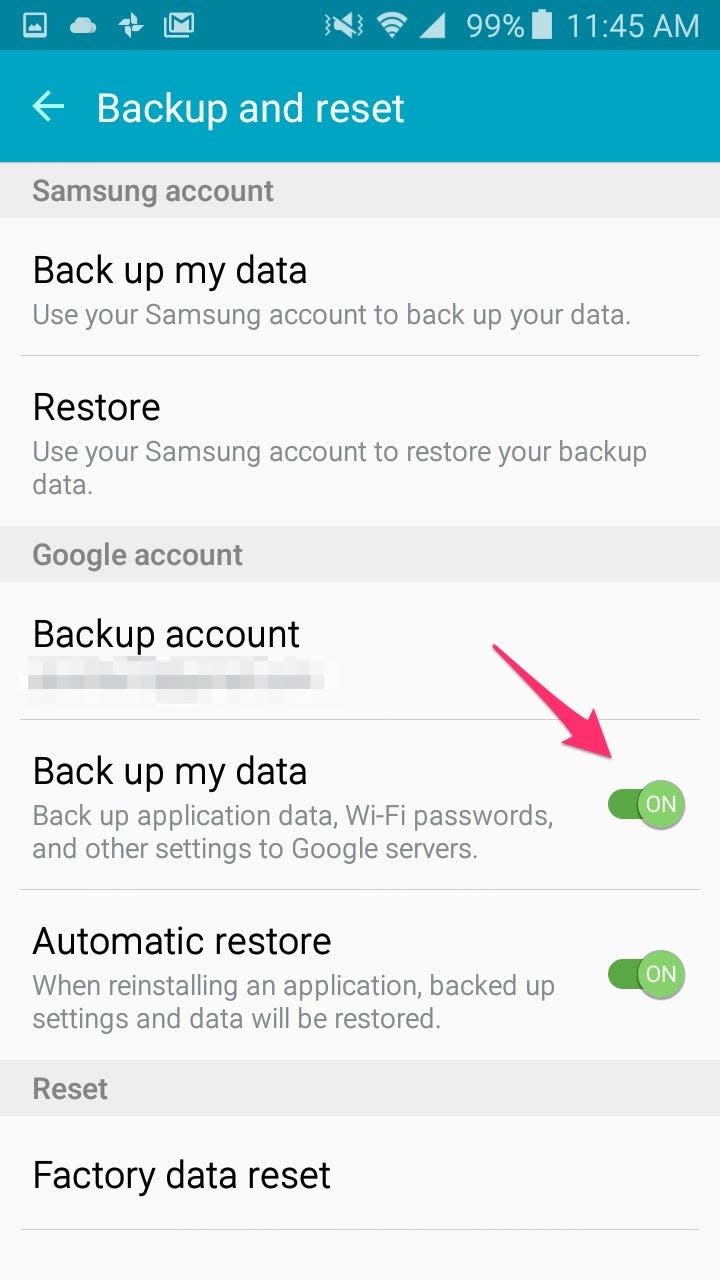 How to backup an Android 9