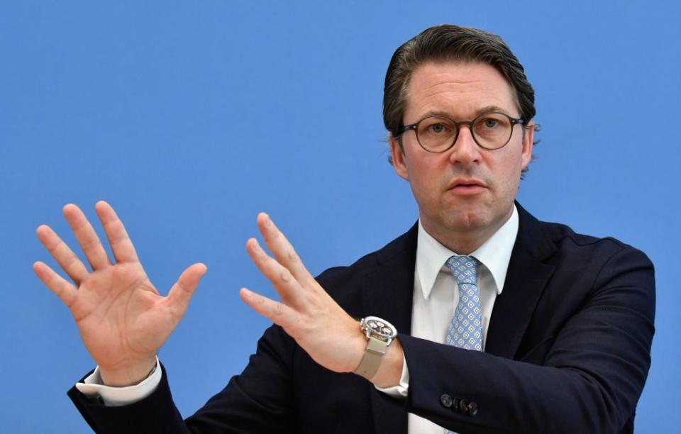 Andreas Scheuer hat als Verkehrsminister schlichtweg ignoriert, dass die Pkw-Maut vor dem EuGH scheitern könnte. (Bild: Getty Images)