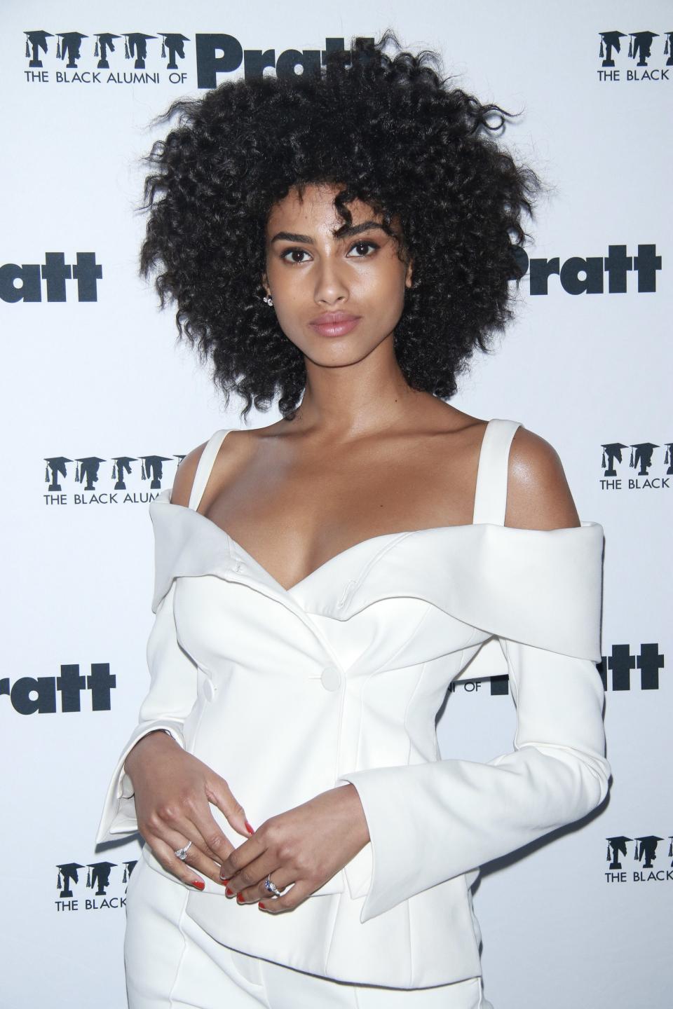 WHO: Imaan Hammam<br> WHERE: Creative Spirit Scholarship event, New York City<br> WHEN: May 8, 2018