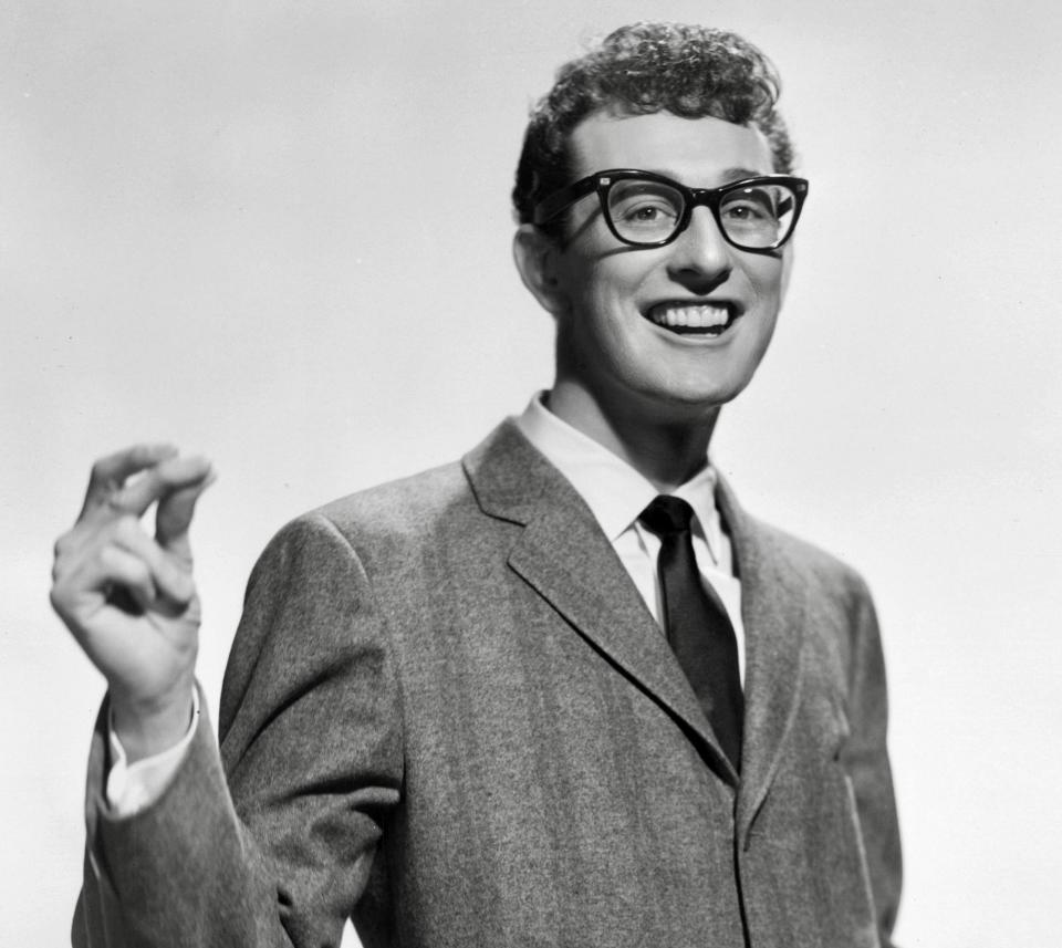 Buddy Holly died aged 22 (Brunswick Records/Alamy/PA)