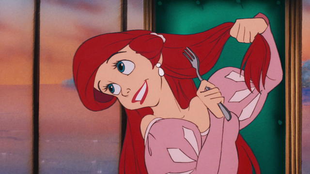 little mermaid pink dress