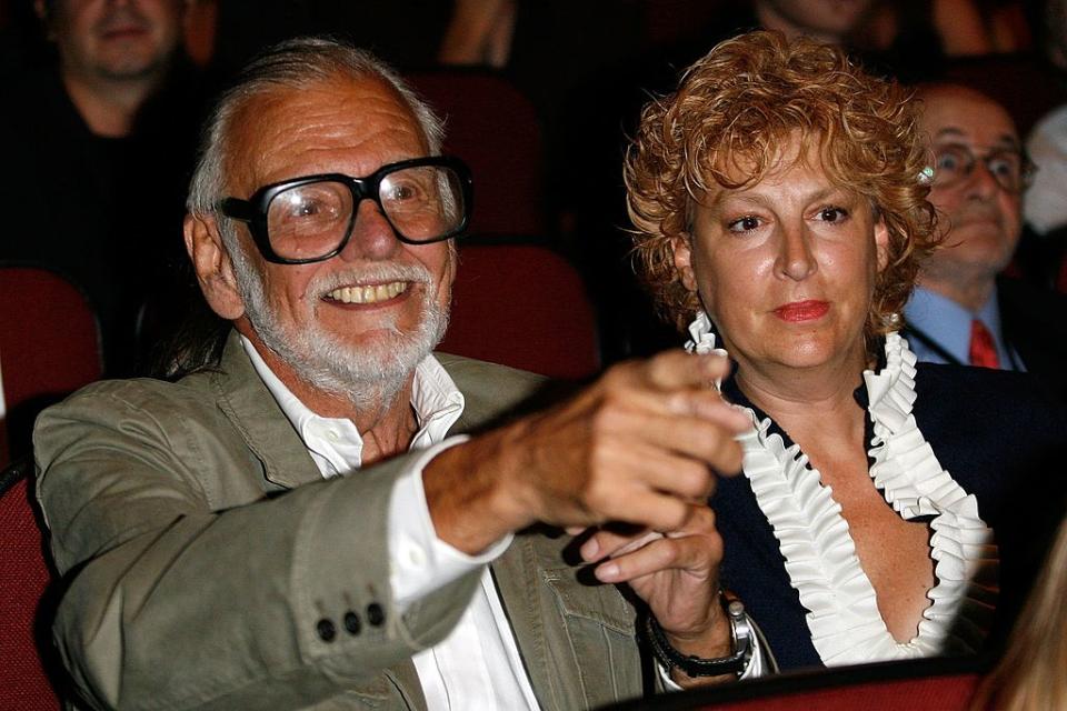 George Romero und Christine Forrest