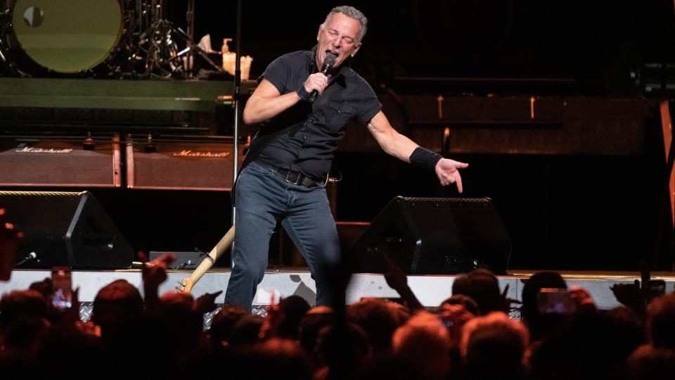 Bruce Springsteen and the E Street Band perform March 16 at the Wells Fargo Center in Philadelphia.