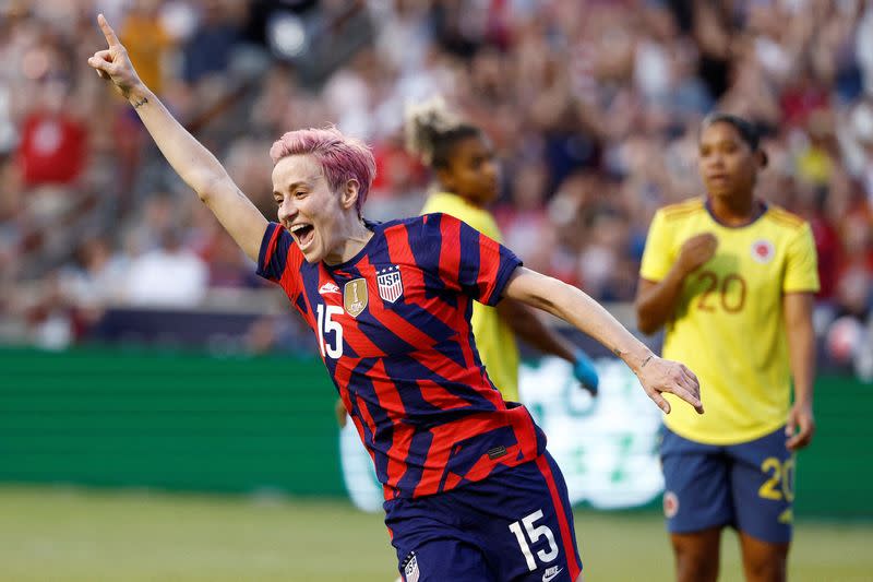 FILE PHOTO: Soccer: International Friendly Women's Soccer-Colombia at USA