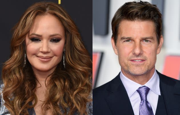 Leah Remini has slammed Tom Cruise over the leaked audio recording of him yelling at crew members on the set of