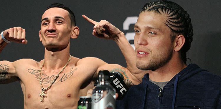 Brian Ortega and Max Holloway