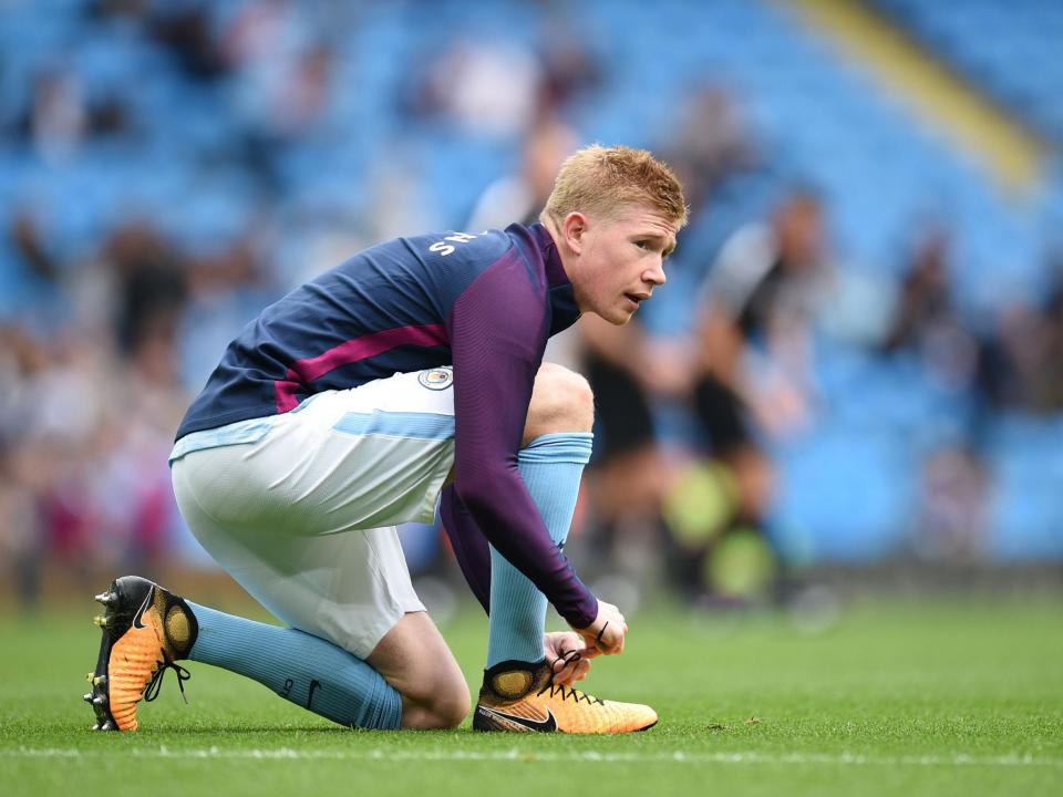 Kevin de Bruyne topped the Premier League assists table last season with 18: AFP/Getty Images