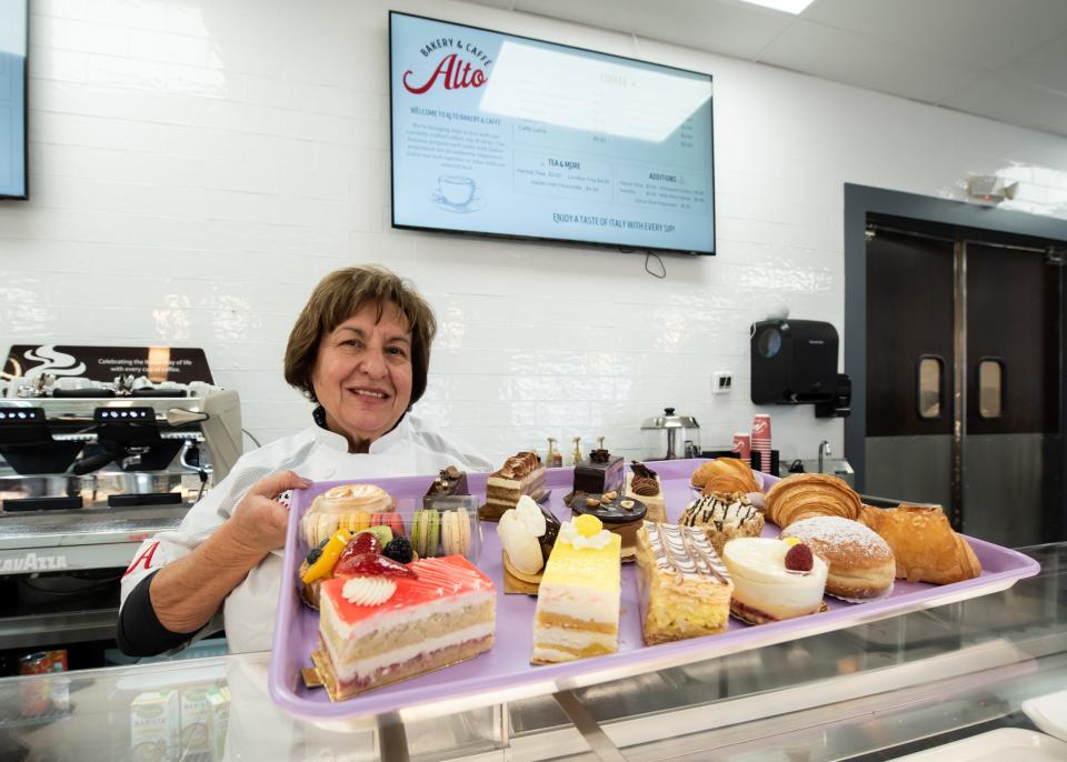 Franca Grispino, founder and owner of Altomonte's, opened her newest shop, Alto Bakery & Caffè in Warminster this week.