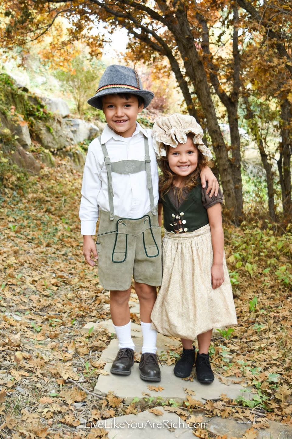 book character costumes   hansel gretel