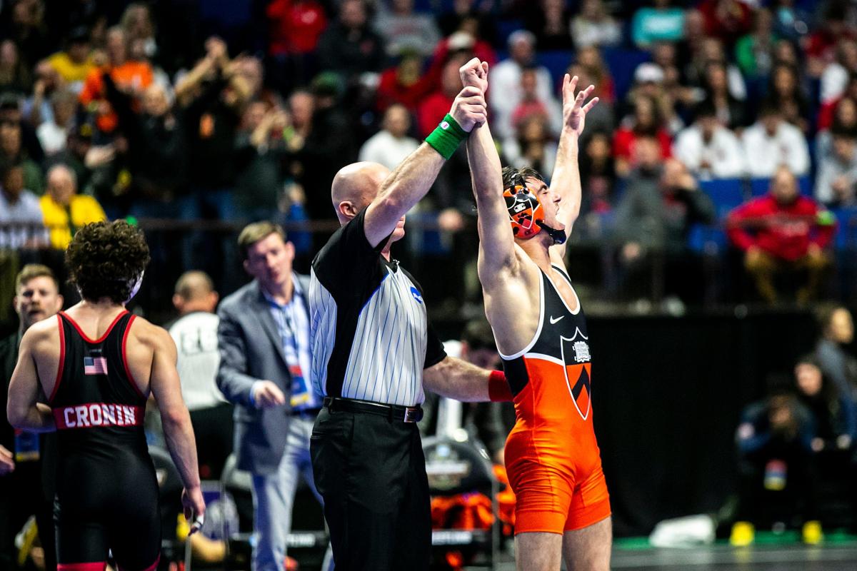 Pat Glory completes perfect week for Princeton University with NCAA