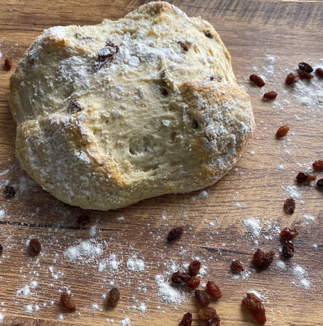 Irish soda bread is made year-round at Mueller's Bakery in Bayhead.