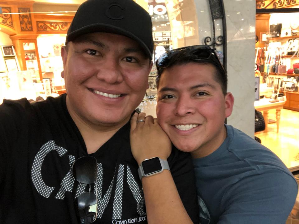 Alray Nelson and Brennen Yonnie, founders of the Diné Pride and Diné Equality organizations on the Navajo Nation, are advocating for tribe's same-sex marriage ban to be repealed and the creation of laws that protect the LGBTQ+ community.