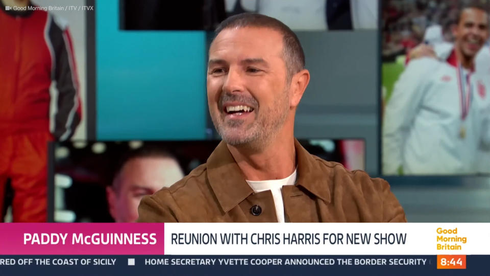 Paddy McGuinness on Good Morning Britain. (ITV screengrab)