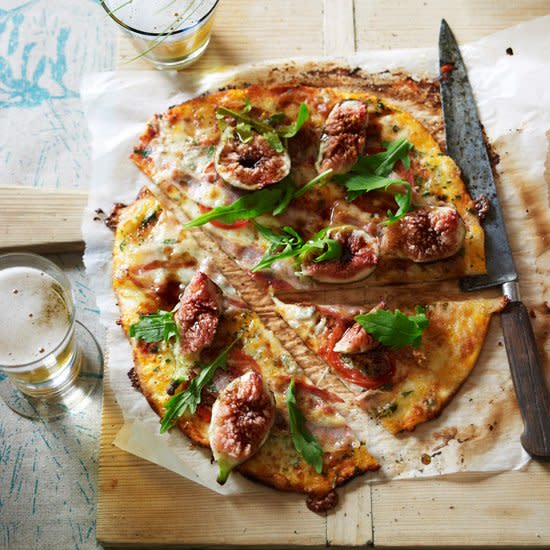 Gorgonzola, Fig and Pancetta Pizza