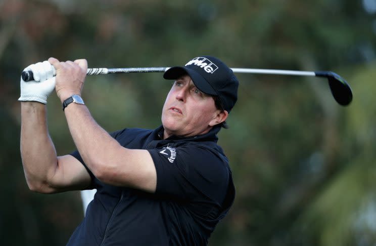 Phil Mickelson is in search of his first PGA Tour win since 2013. (Getty Images)