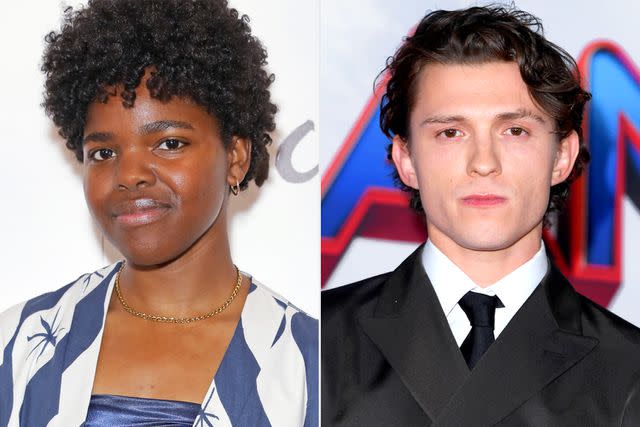 <p>Hoda Davaine/Dave Benett/Getty; Steve Granitz/FilmMagic</p> Francesca Amewudah-Rivers, Tom Holland