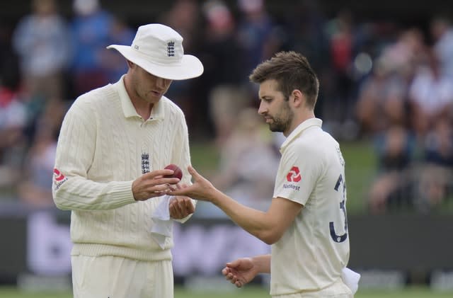 Wood (right) returned from injury against South Africa 