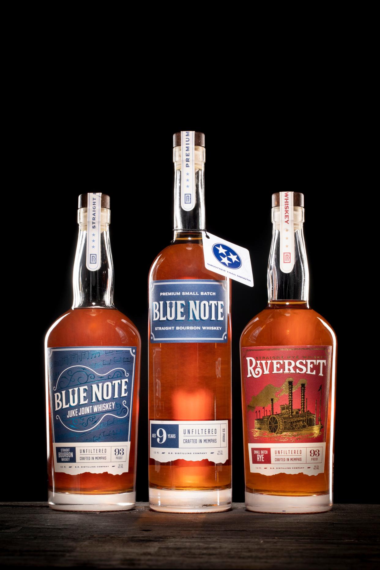 Memphis-based B.R. Distilling Co. is known for its award-winning Blue Note bourbons and Riverset Rye whiskey.