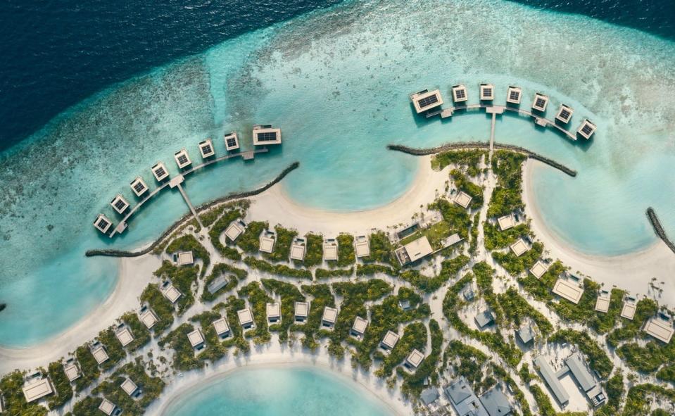 Maldives is one of the smallest countries in the world, ranking in the top 10 with an area of 120 square miles.